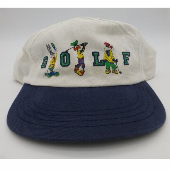Vintage 1991 Acme Clothing Co. Golf Looney Tunes Made in the USA Adjustable Hat